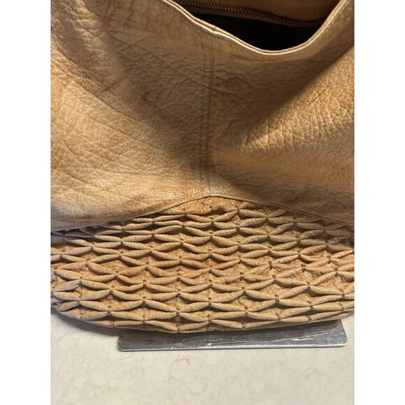 Day And Mood Slouchy Soft Woven Front Hobo Tote - Picture 2 of 16